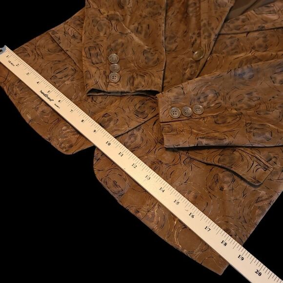 erin london sz M faux suade jacket - Picture 7 of 11